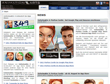 Tablet Screenshot of animationarts.de
